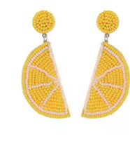 The "Limoncello" Beaded Drops