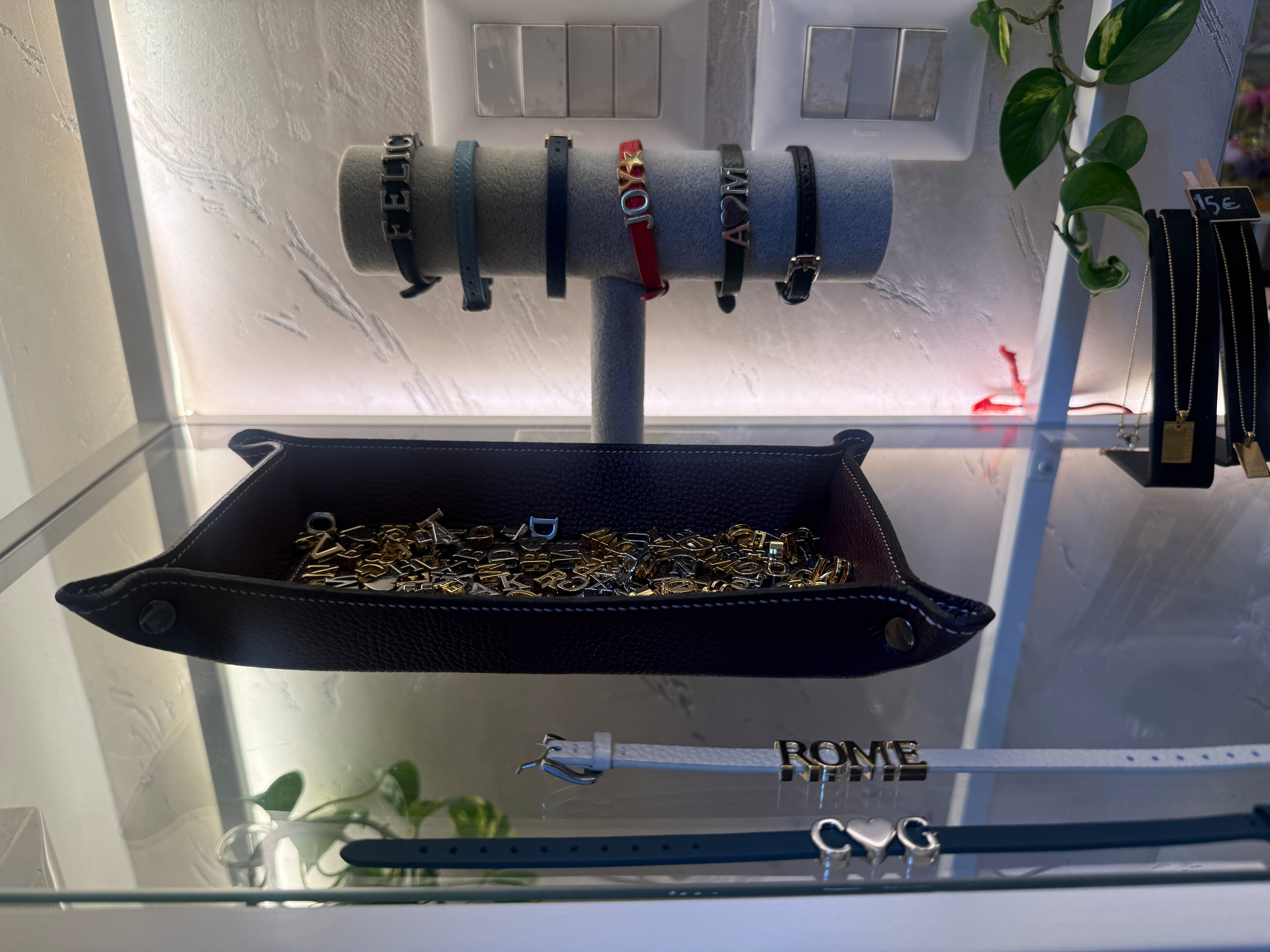 Customizable Leather Bracelet