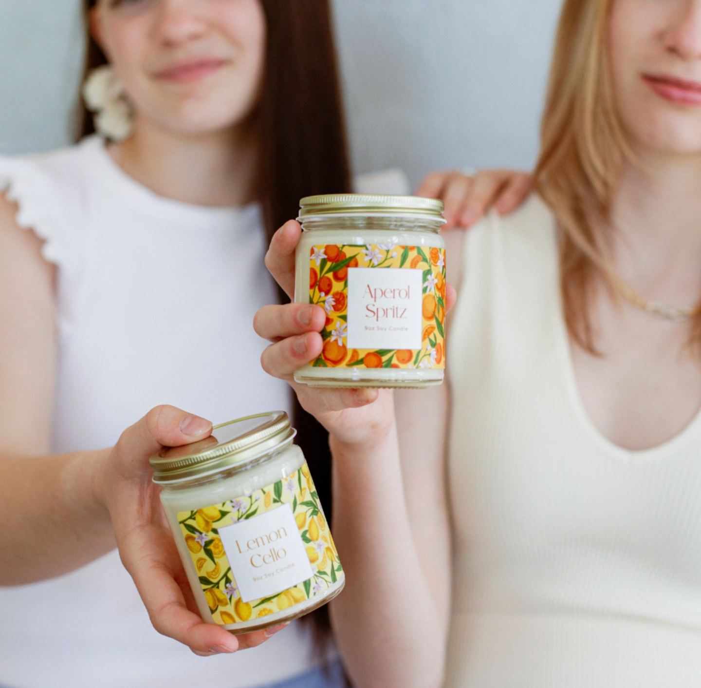 Aperol Spritz Soy Candle — | 9oz