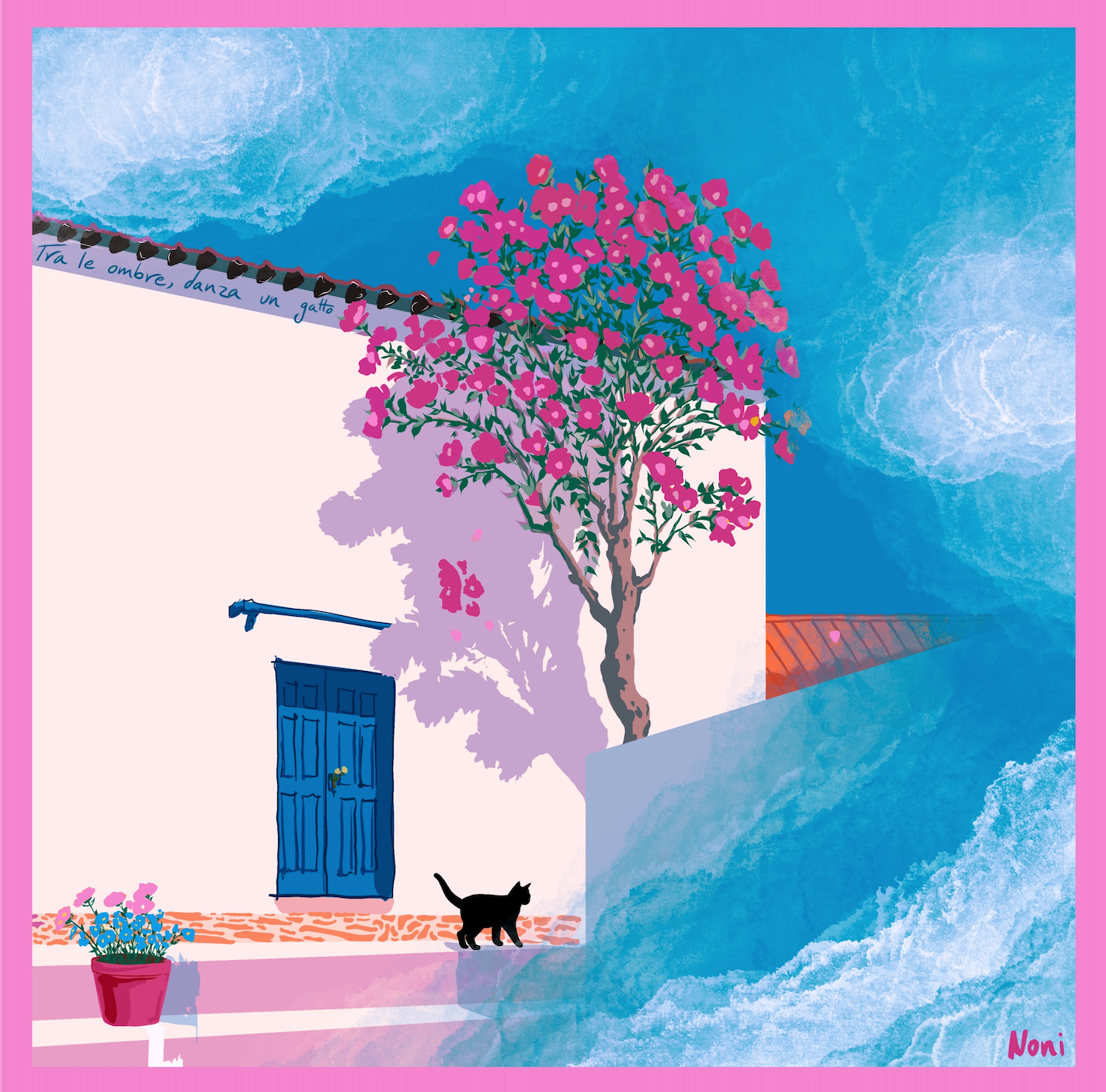 Albero Rosa, Il Gatto Nero