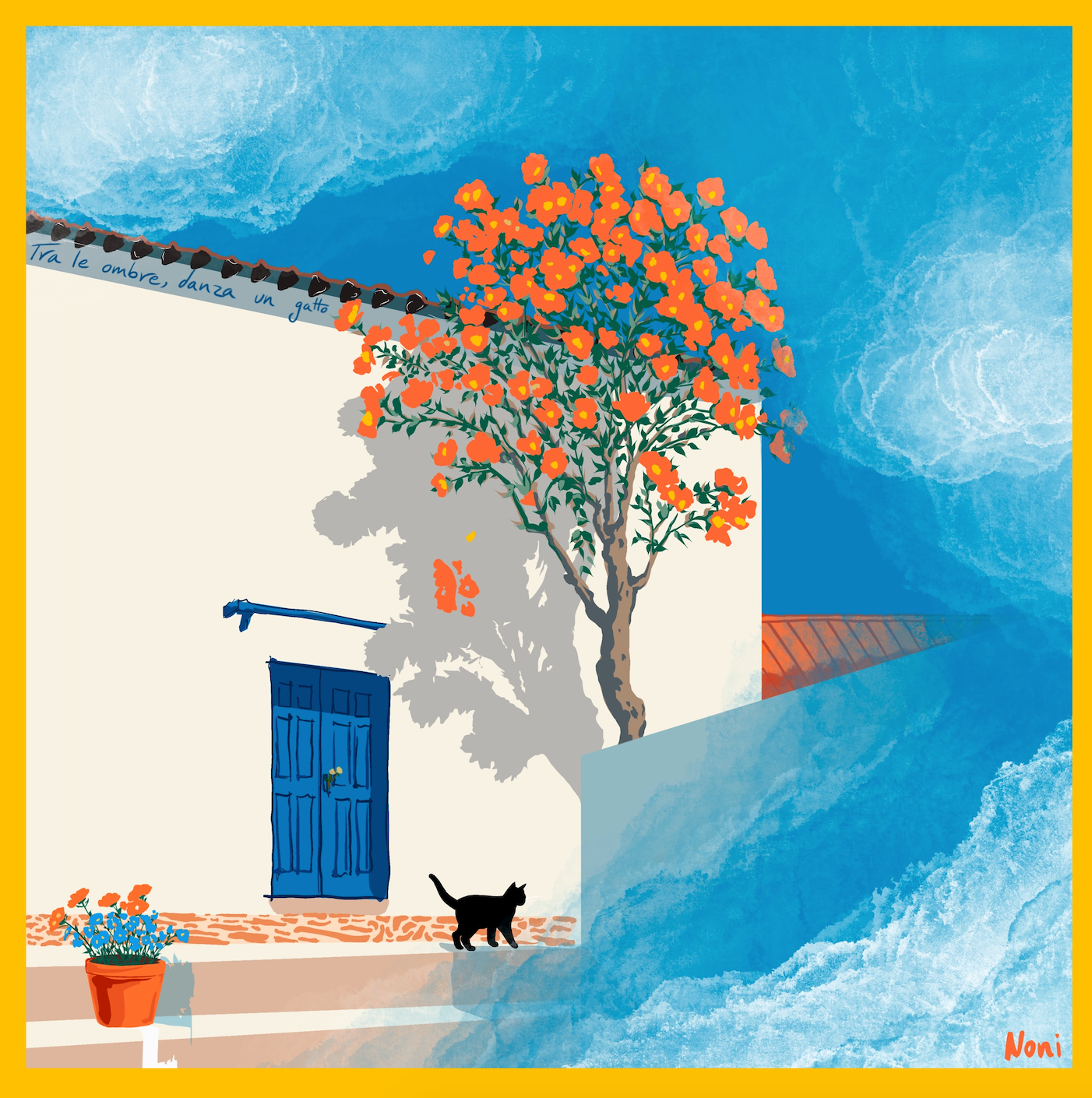 Albero Giallo, Il Gatto Nero