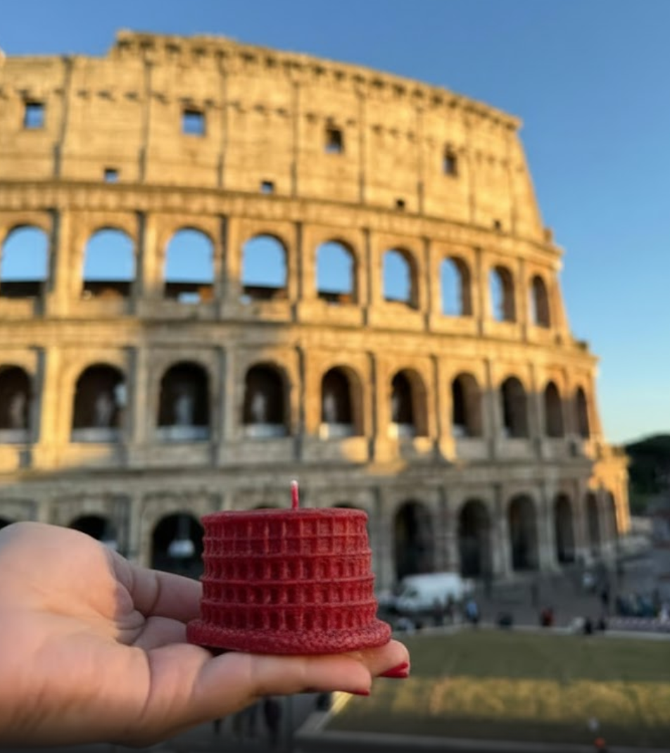 Colosseum Candle