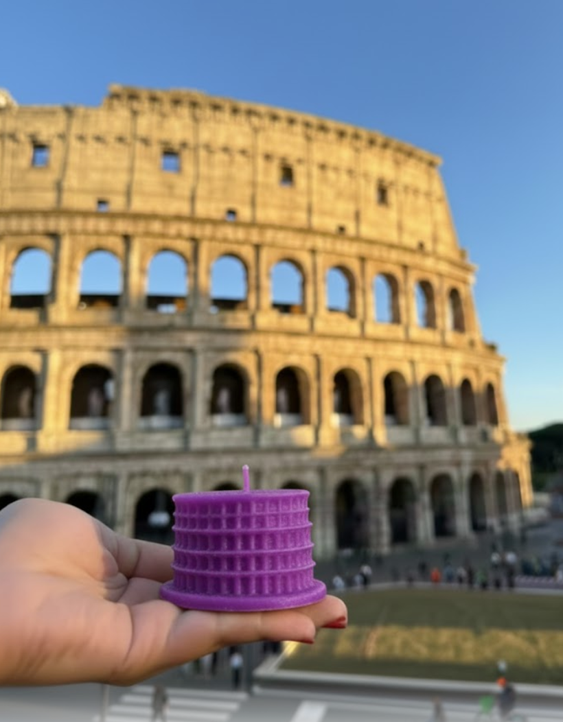 Colosseum Candle