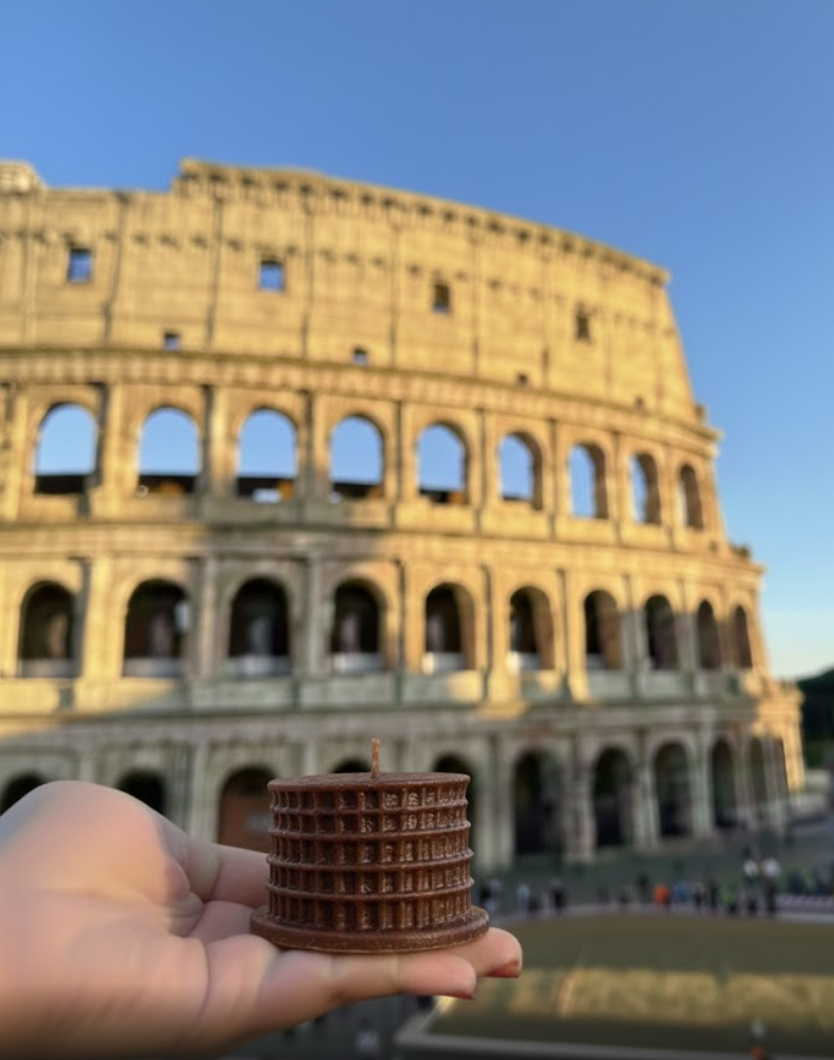 Colosseum Candle