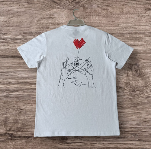 My Life" Hand-Illustrated Premium T-Shirt – Local Artist Collection
